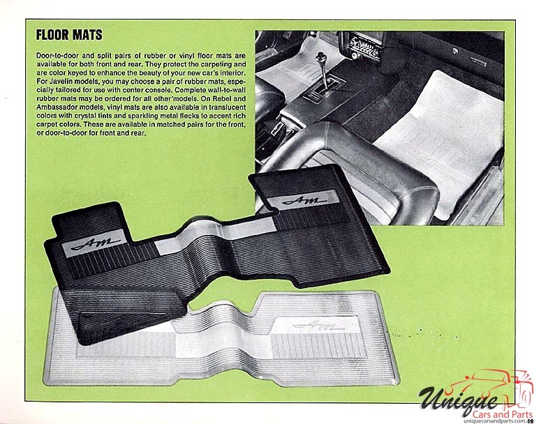 1968 AMC Accessories Brochure Page 2